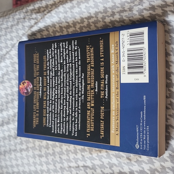 The Vampire Armand by Anne Rice - Picture 2 of 2